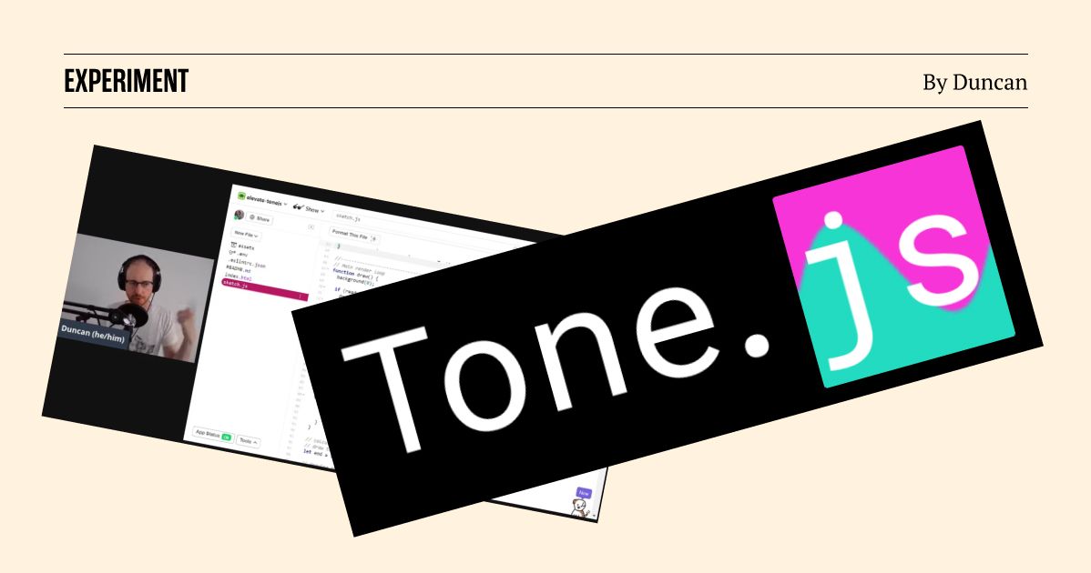 Stream: Tone.js Explorations